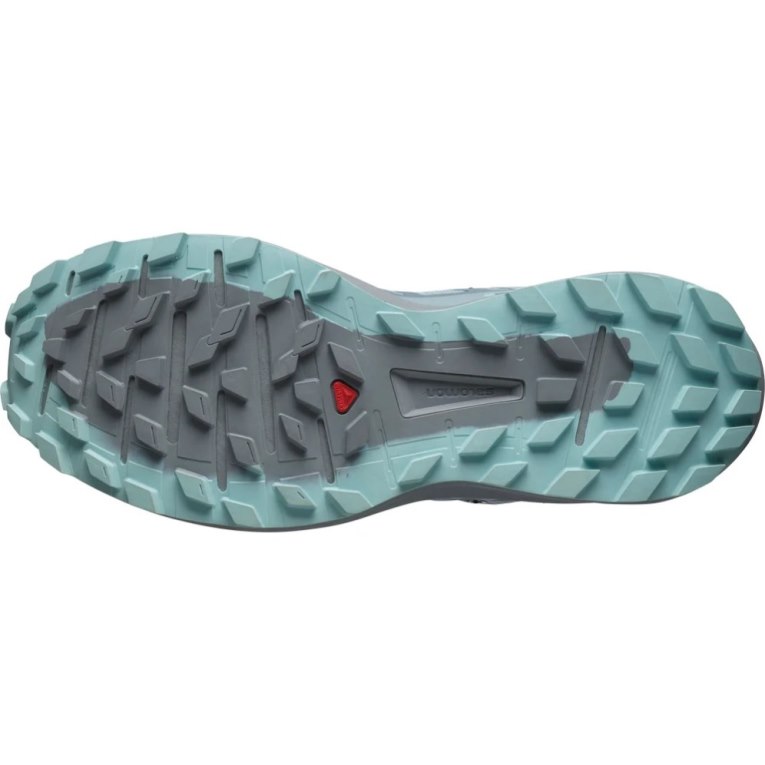 Tenis Para Trail Running Salomon Sense Ride 4 GTX Invisible Fit Mujer Azules Claro | MX QWBO958